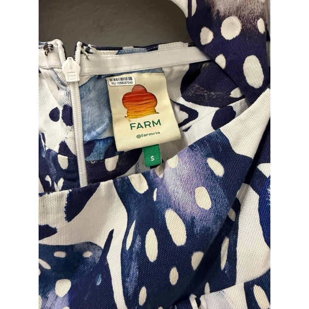 Farm Rio Mantas Strapless Maxi Jumpsuit - Picture 7 of 8